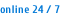 online 24 / 7